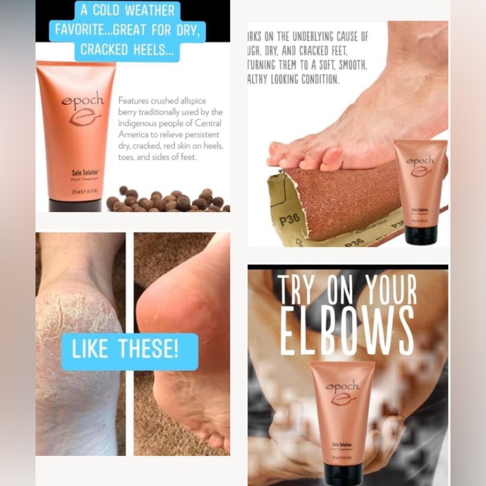(1) Epoch Foot Treatment
Sole solution